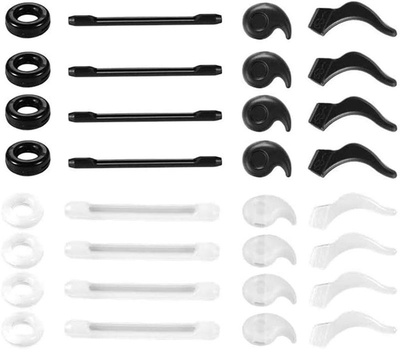 Summer Lemon 16 Pairs Eyeglasses Retainers, Premium Silicone Anti-Slip Eyeglass Holder, Comfort Ear Grip Hooks Protectors for Spectacle Sunglasses Reading Glasses Eyewears - Image 1