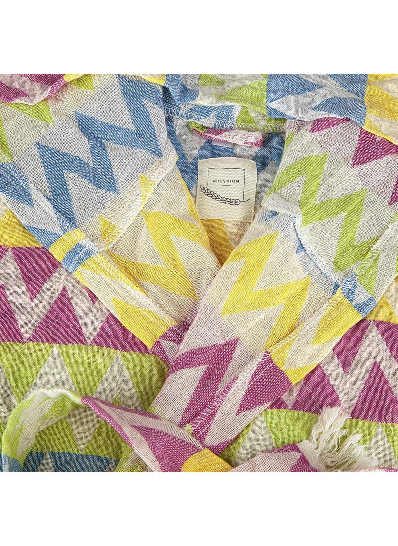 Miespiga Loincloth Bathrobe Children Zigzag  - Image 3