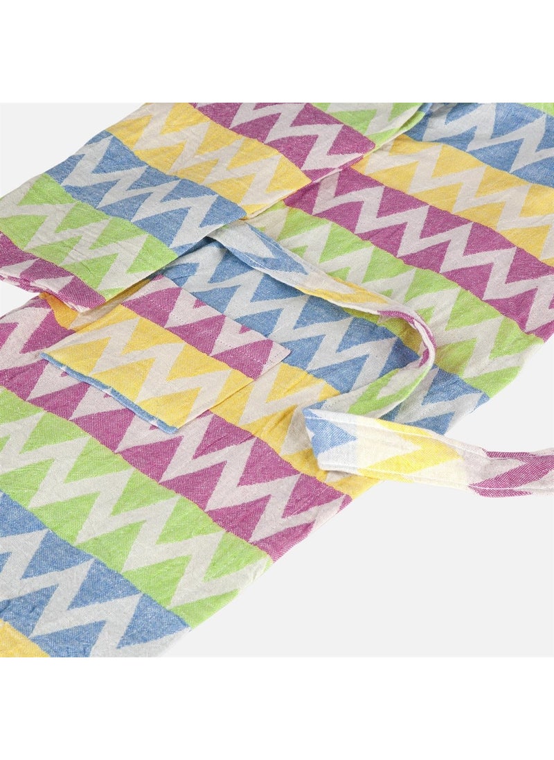Miespiga Loincloth Bathrobe Children Zigzag  - Image 2