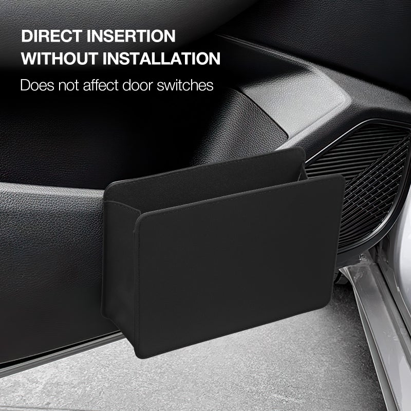 2pcs Car Storage Case Back Seat Organizer Storage Container Car Bin Interior Trash Can Car Accessory - Image 5