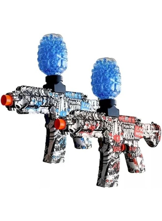 Gel Ball Automatic Electric Spray Gun Toy (Red/Blue)