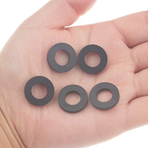 Timsec 5Pcs Propane Pipe Hose Seal Rings Gasket and PTFE Gas Line Pipe Thread Tape, Leakage Prevent Soft Rubber O-Ring and Seal Tape for Propane Tank, Valves, Regulators, Connectors, Fittings - Image 3