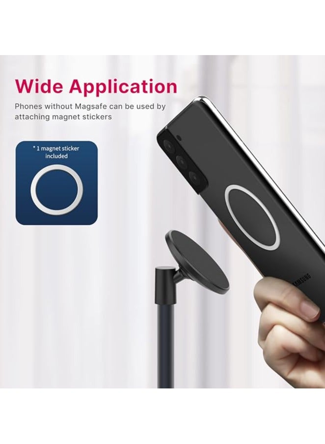 يولانزي حامل الهاتف المكتبي ULANZI VIJIM HP002 مع شحن لاسلكي – حامل قابل للتعديل مع شحن سريع 15 واط للمكتب والبث المباشر - Image 3