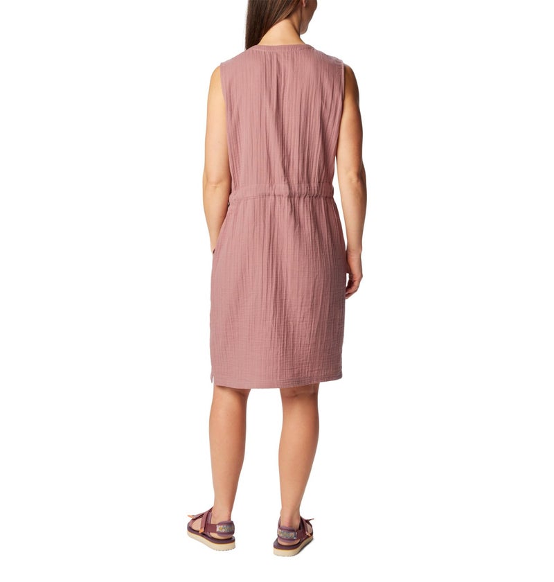 Columbia Women's Holly Hideaway Breezy Dress, Fig, X-Large - Image 2