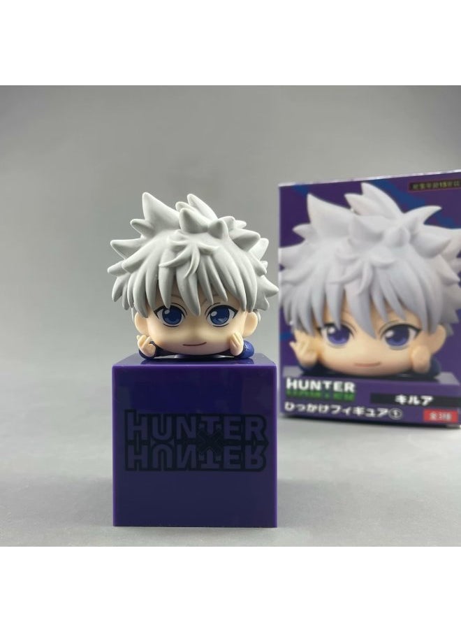 Full-time Hunter Three Q Edition Lie-prone Jixiaojie Cool Pull Pickup Cute Hand-held Chassis Desktop Ornaments-Color:The Full-time Hunter Is Strange  - Image 1