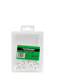 Terminator Terminator Elec Cable Clip 4mm 100Pcs/Box TCC 4WB 