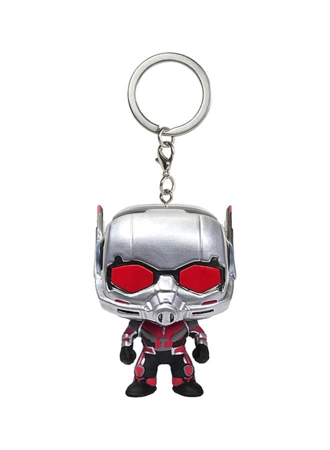 NIBEMINENT Pop! Marvel Ant-Man Figure Toy Keychain Silver/Red/Black - Image 1