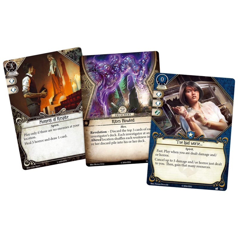 Fantasy Flight Games Arkham Horror The Card Game Where Doom Awaits MYTHOS PACK | Horror Game | Mystery Game| Cooperative Card Game| Ages 14+ | 1-2 Players| Average Playtime 1-2 Hours | Made by Fantasy Flight Games, Green - Image 3