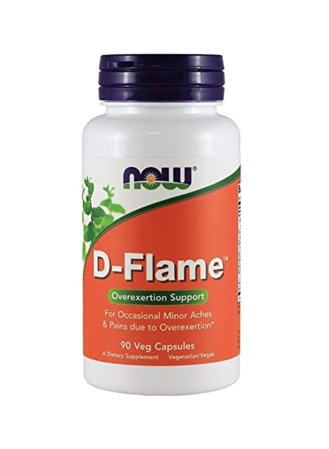 Pack Of 2 D-Flame Overexertion Support - 90 Veg Capsules