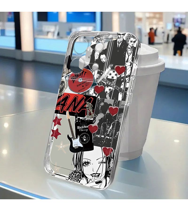 Designer Phone Case Mixed Color 1 For Poco C65 3D Anime Print Shockproof Cover - Image 3