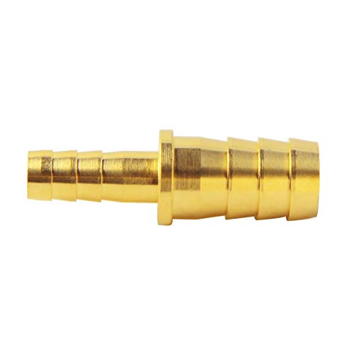 Metaland Brass Hose Barb Reducer - 5/8" to 3/8" Hose ID, Reducing Barbed Splicer Coupler (Pack of 2) - Image 3