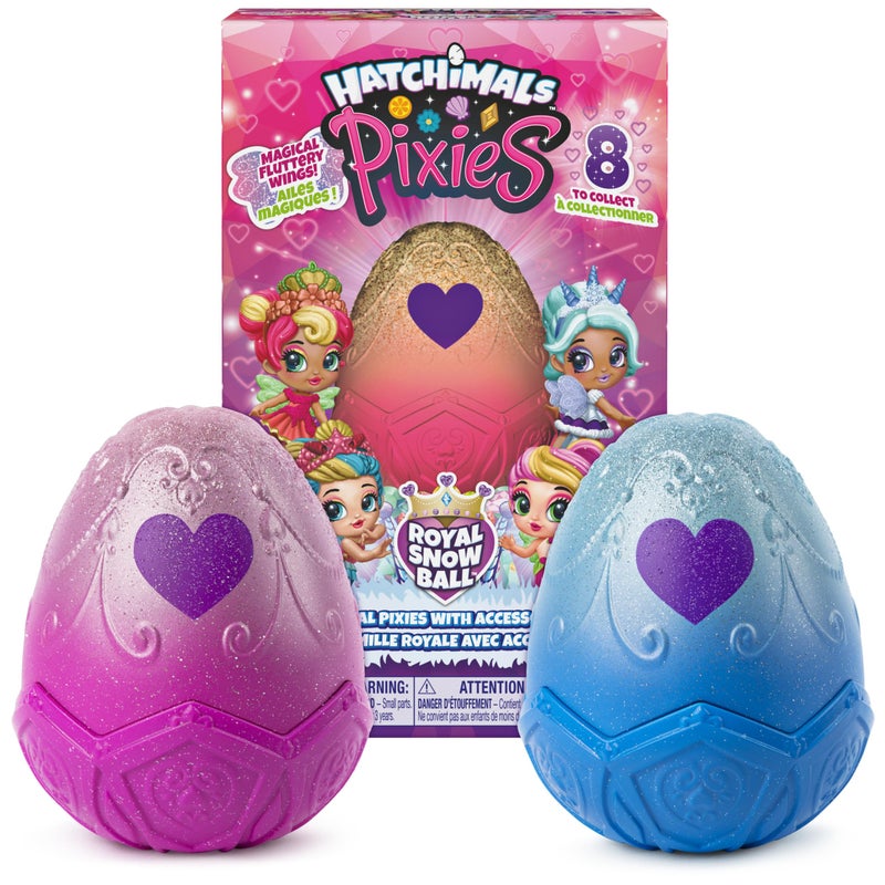 Hatchimals Pixies Royals 2Pack 25Inch Collectible Dolls and Accessories for Kids Aged 5 and Up Styles May Vary - Image 2