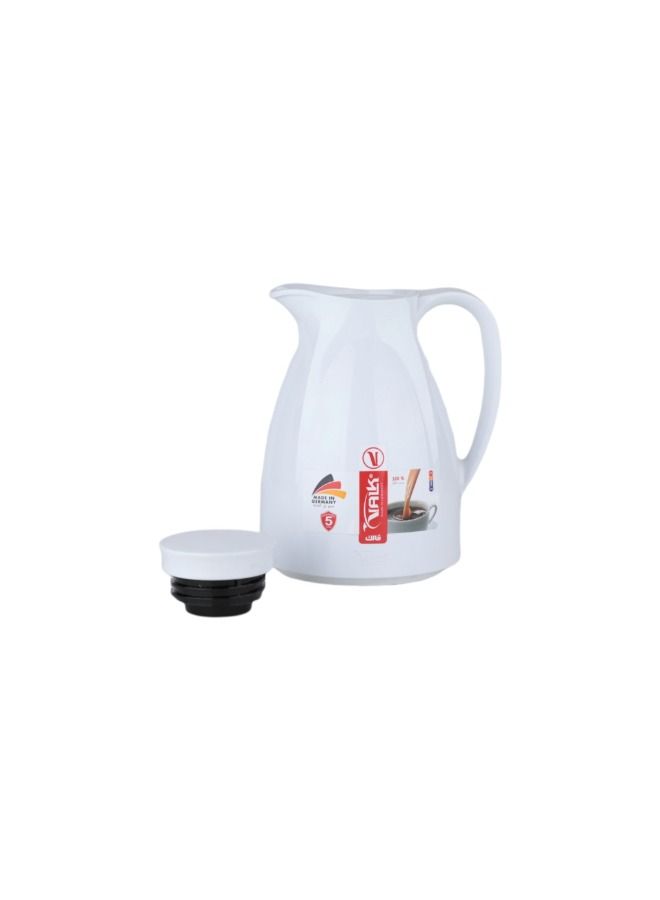 Valk Vacuum Flask With Double Wall Glass 600 ml Wide Mouth With Anti-Leakage Made in Germany - Image 3