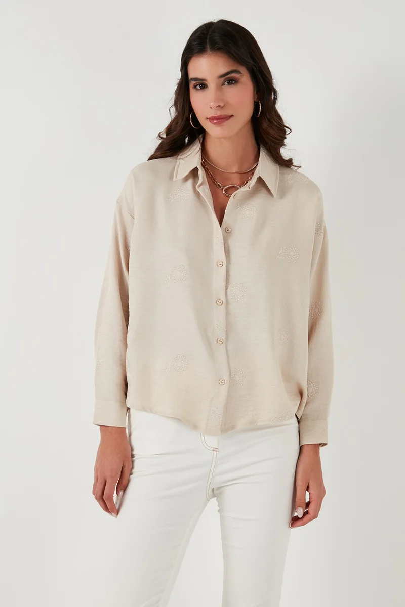 ليلا Floral Regular Fit Shirt Women's Shirt 67044532S4