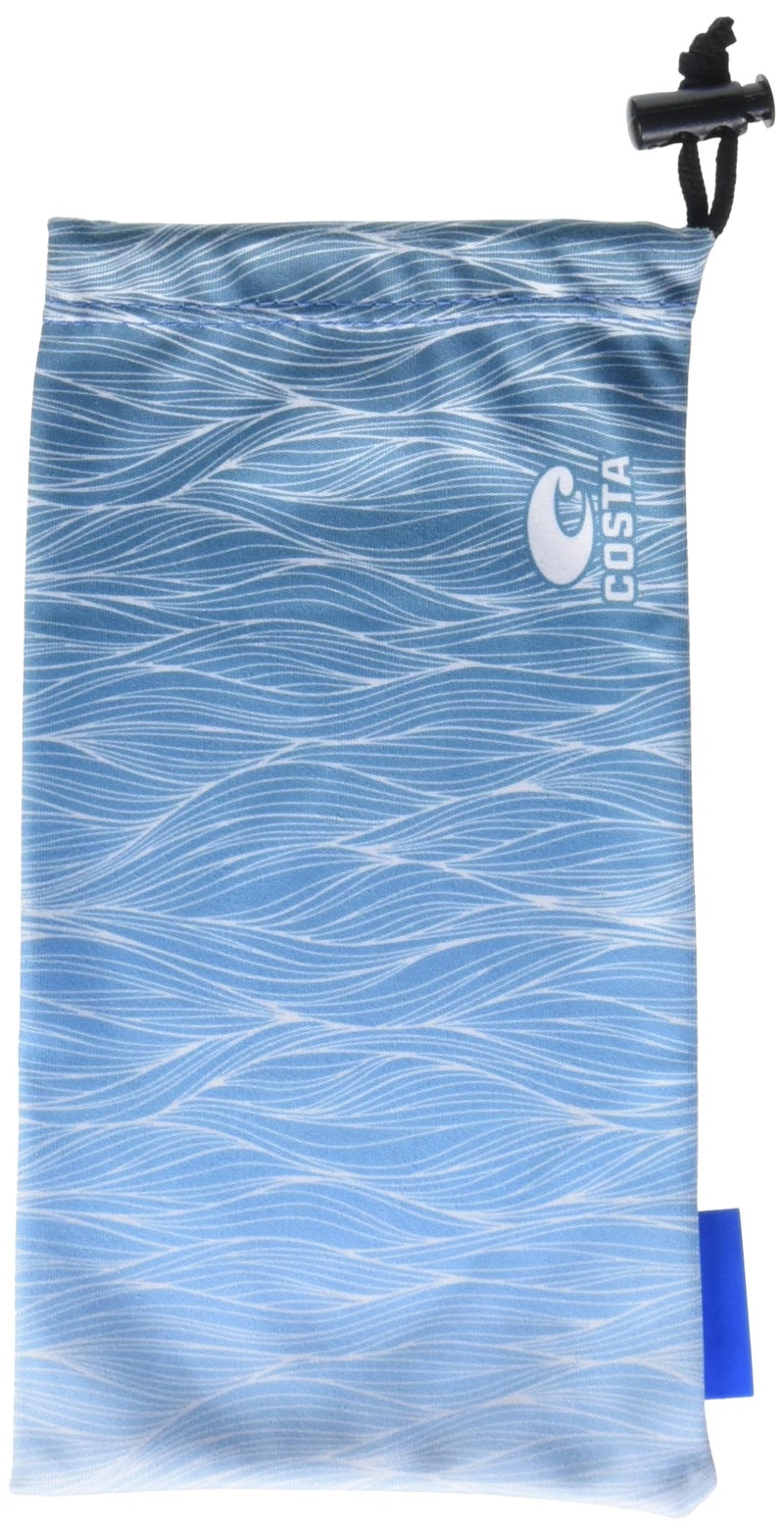 Costa Del Mar unisex adult Costa Recycled Microfiber Pouch Cleaning Cloth, New Wave Blue, One Size US - Image 2