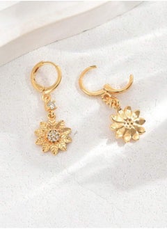 GOLDMAX Elegant 21k Gold Plated Earrings For Women  - Image 2