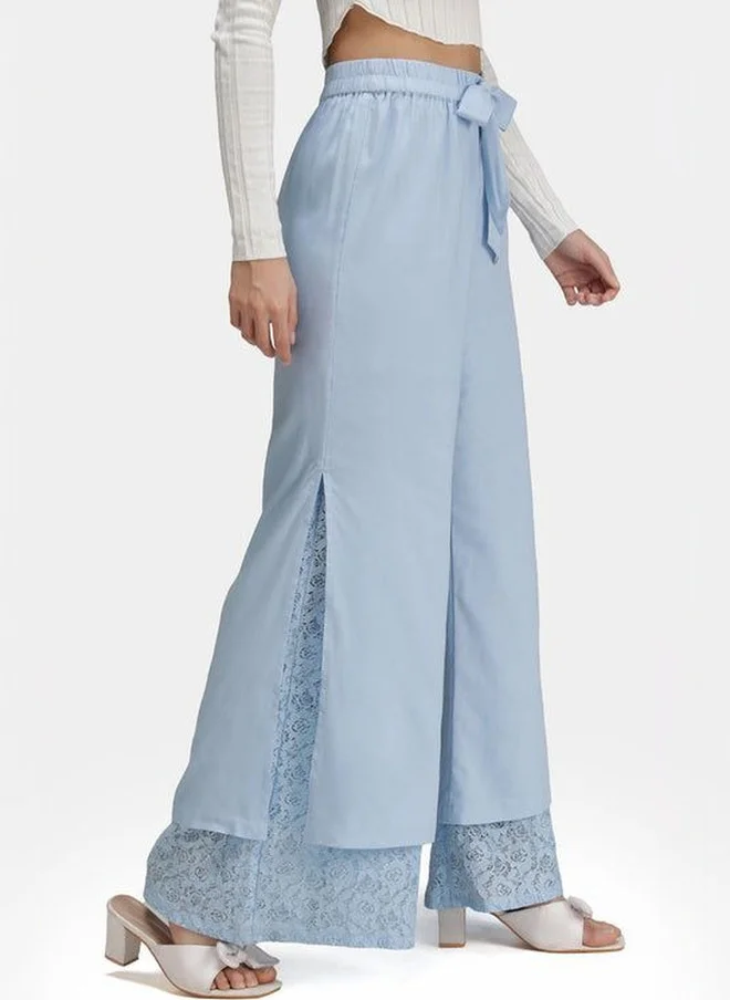 فيرجيو Virgio Women Relaxed Fit Lace-Tie Trouser