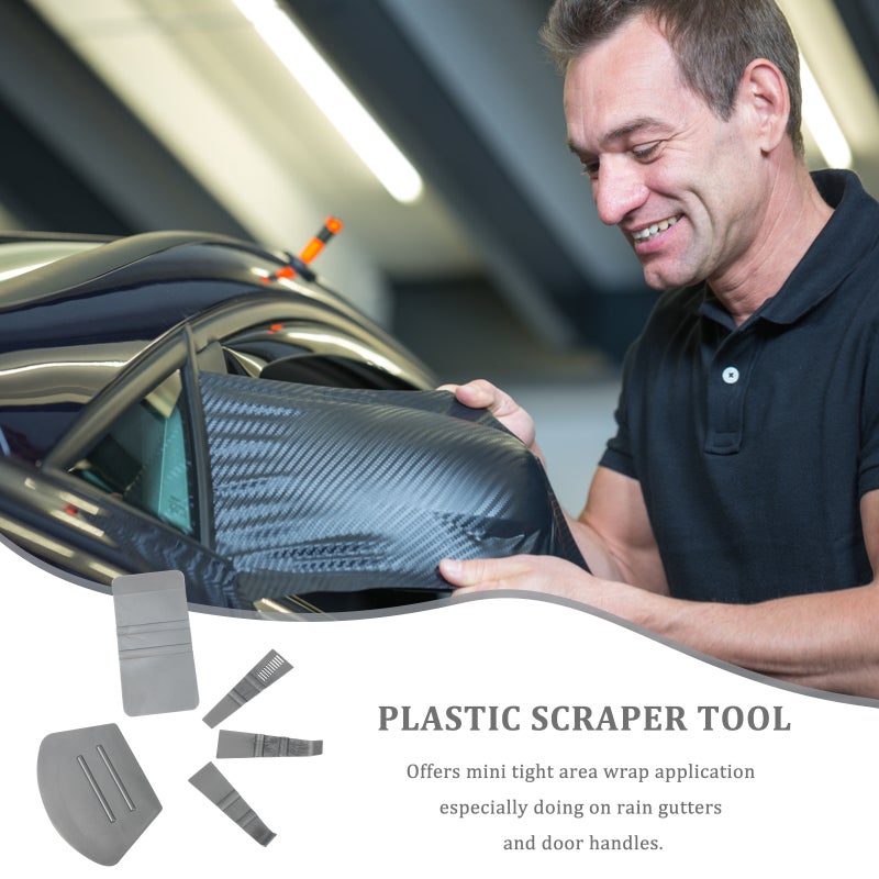 5 PCS Car Vinyl Squeegees تلتف Tint Squeegee Film Tool - Image 4