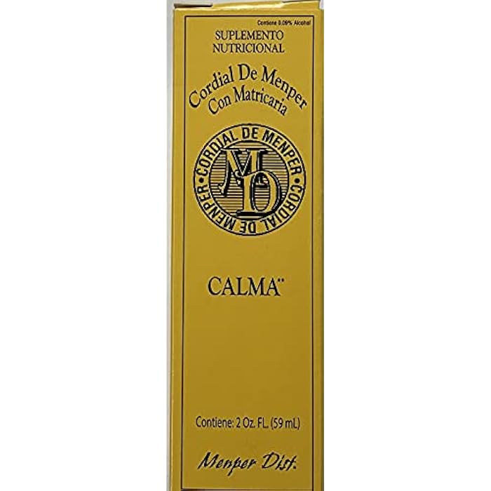 Cordial De Menper with Chamomile 2oz Dietary Supplement - Image 2