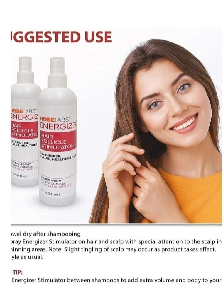 Hobe Labs - Hope Labs Follicle Stimulator Energizer, 8 Fluid Ounce (Pack of 2) - Image 1
