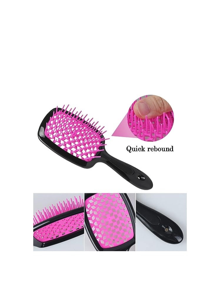 ORiTi ORiTi Hair Brush Comb For Hair Detangling Hair Brush Women Hair Styling Brush Hairbrush For Fine Hair Massage Comb Straw Hair Brush Vented Hair Brush  - Image 2
