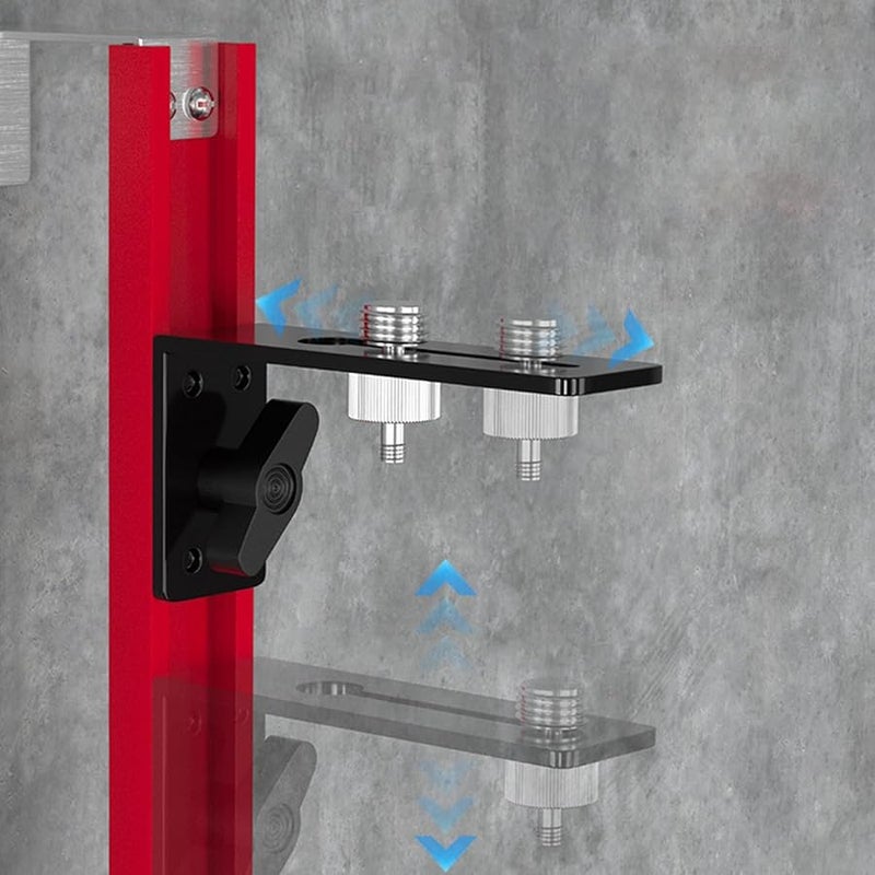 قوس مستوى قابل للتعديل للتركيب على الحائط، مصنوع من سبائك الألومنيوم عالية الدقة، الطراز 60 - Image 4