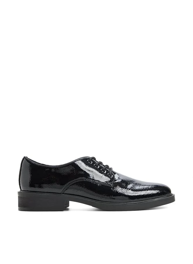 Norana Ladies Black Loafers