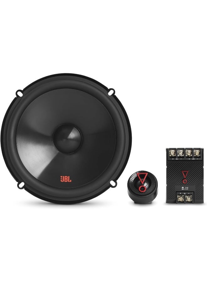 JBL JBL Stage3 607CF 6-1/2" Two-Way Car Audio Component System w/Crossover No Grill  - Image 4