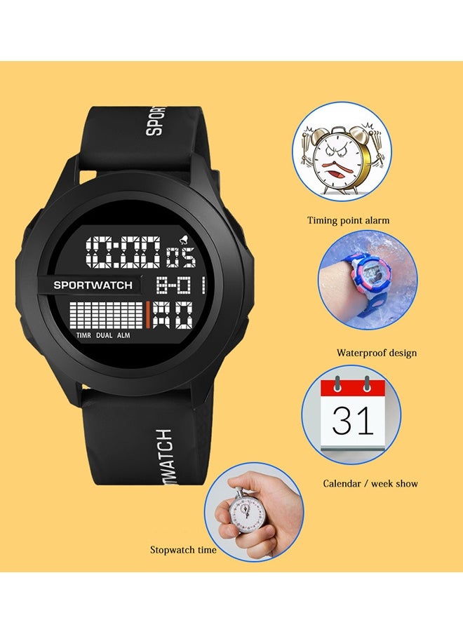 Multifunctional Round Screen Electronic Watch For Kids