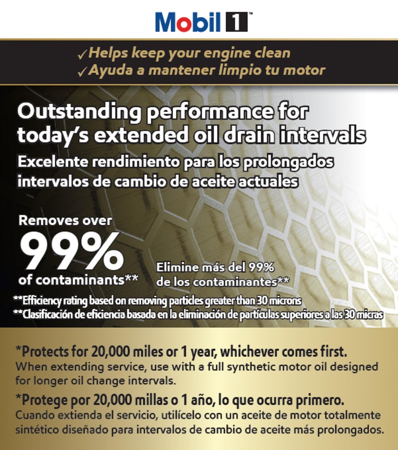 Mobil 1 M1-108A Extended Performance Oil Filter , Pack of 6 - Image 4