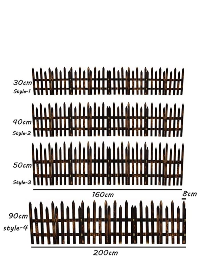 Rustic Wooden Garden Edging – Durable, Versatile Lawn & Flower Bed Border for Pathways, Patios, Trees, & Decorative Landscaping" - Image 2