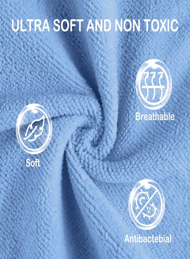 Viviland Baby Washcloths 24 Pack, Toddler Wash Cloths for Bath, Super Soft & Absorbent Bath Towel for Newborn and Infants, Baby Towels Care for Baby's Sensitive Skin - Image 2