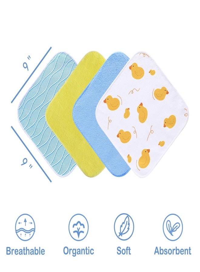 Viviland Baby Washcloths 24 Pack, Toddler Wash Cloths for Bath, Super Soft & Absorbent Bath Towel for Newborn and Infants, Baby Towels Care for Baby's Sensitive Skin - Image 4