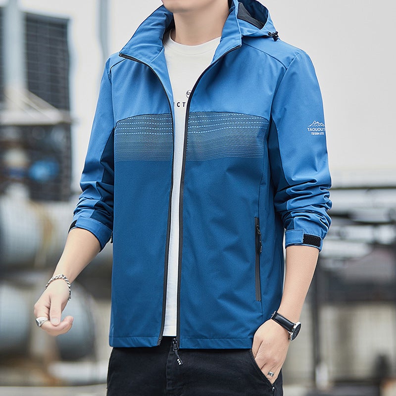 Coat Men'S Casual Fashion Brand Boys 2023 New Handsome All-Match Jacket Loose Top Clothes Men - Image 5
