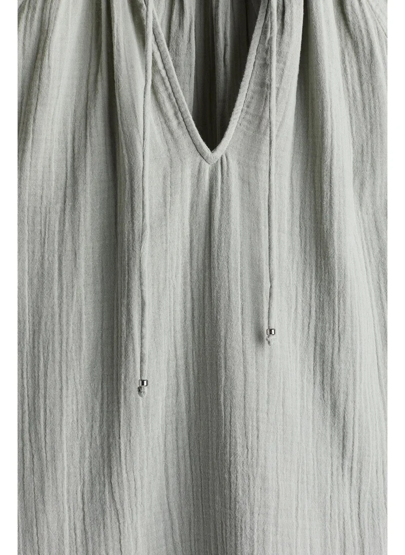 اتش اند ام Muslin blouse