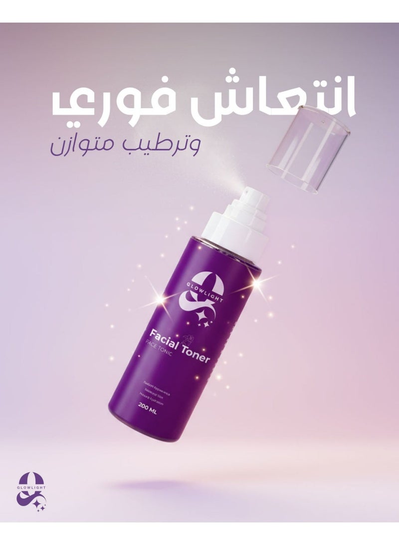 Glowlight Facial Toner 200ML - Image 3