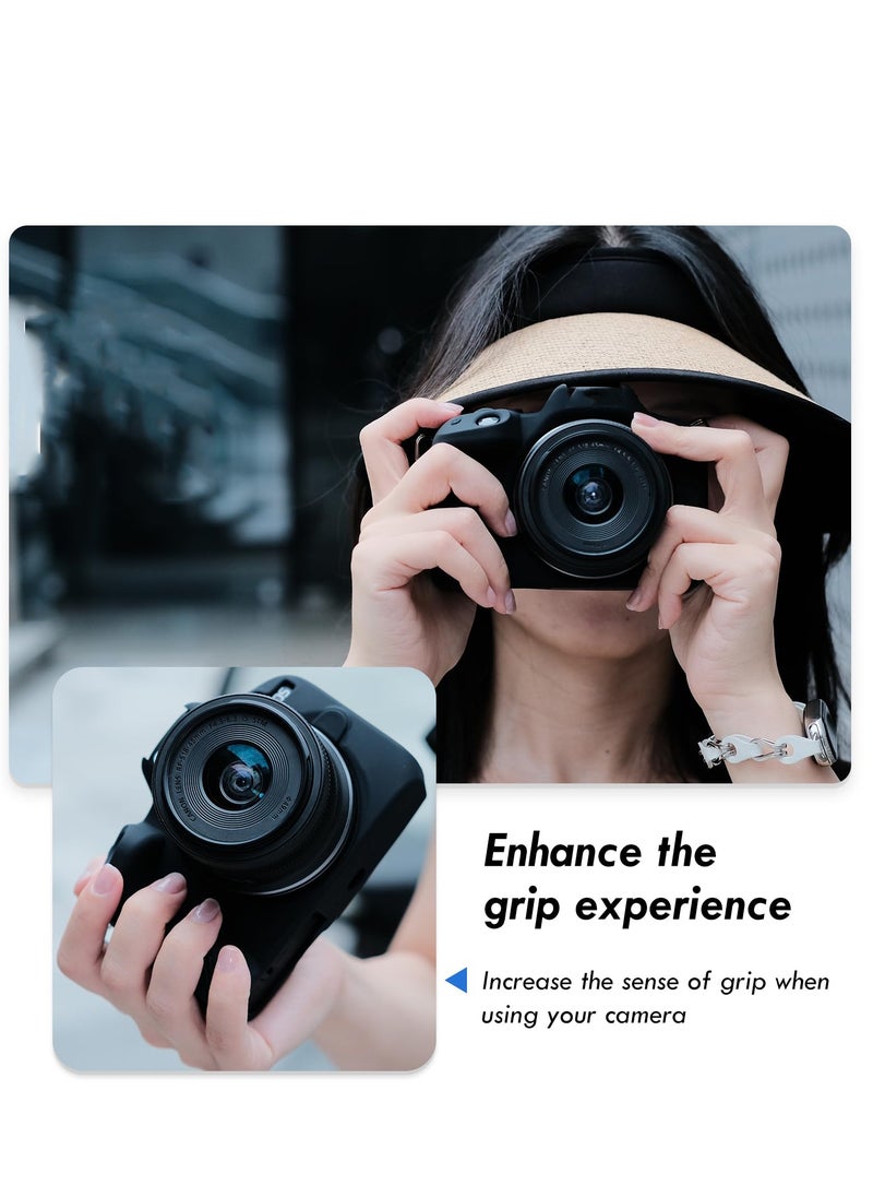 SYOSI - Case Compatible with Canon EOSR50 EOS R50, Soft Silicone Protective Case, Anti Scratch Soft Silicone Rubber Housing Case Shell Protective Cover Protector Guard - Image 1
