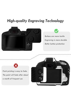 SYOSI Case Compatible with Canon EOSR50 EOS R50, Soft Silicone Protective Case, Anti Scratch Soft Silicone Rubber Housing Case Shell Protective Cover Protector Guard  - Image 5