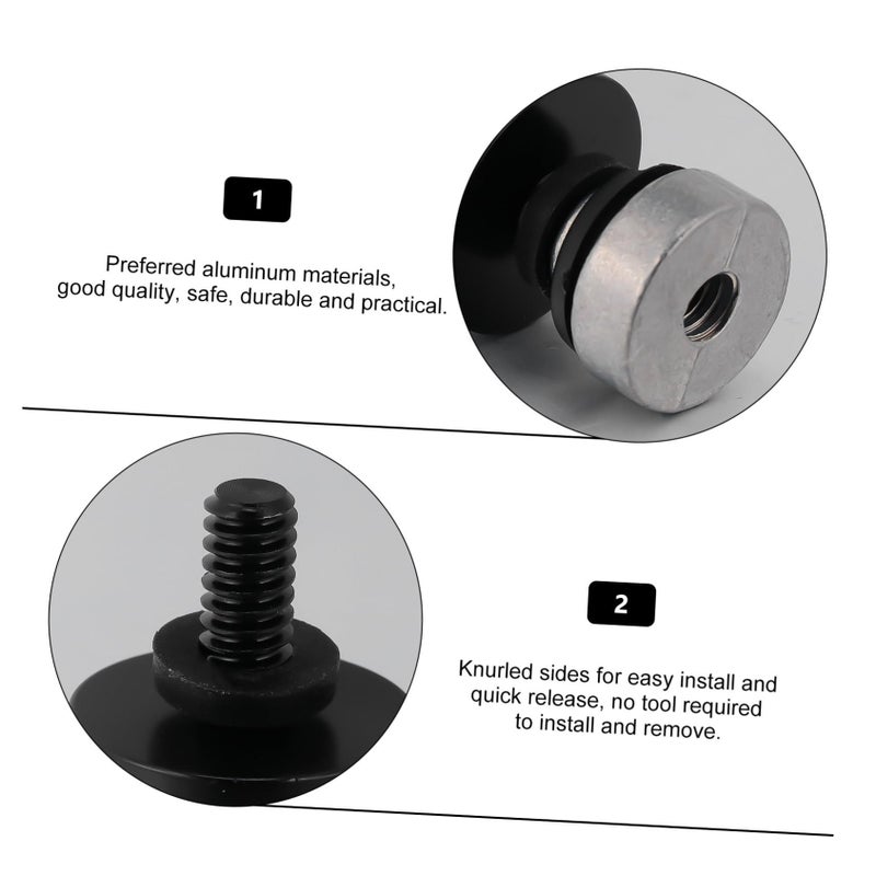 Quick Release Aluminum Rear Seat Bolt Nut Kit Motorcycle Hardware Assorted Color 3 3X2 2cm - Image 5