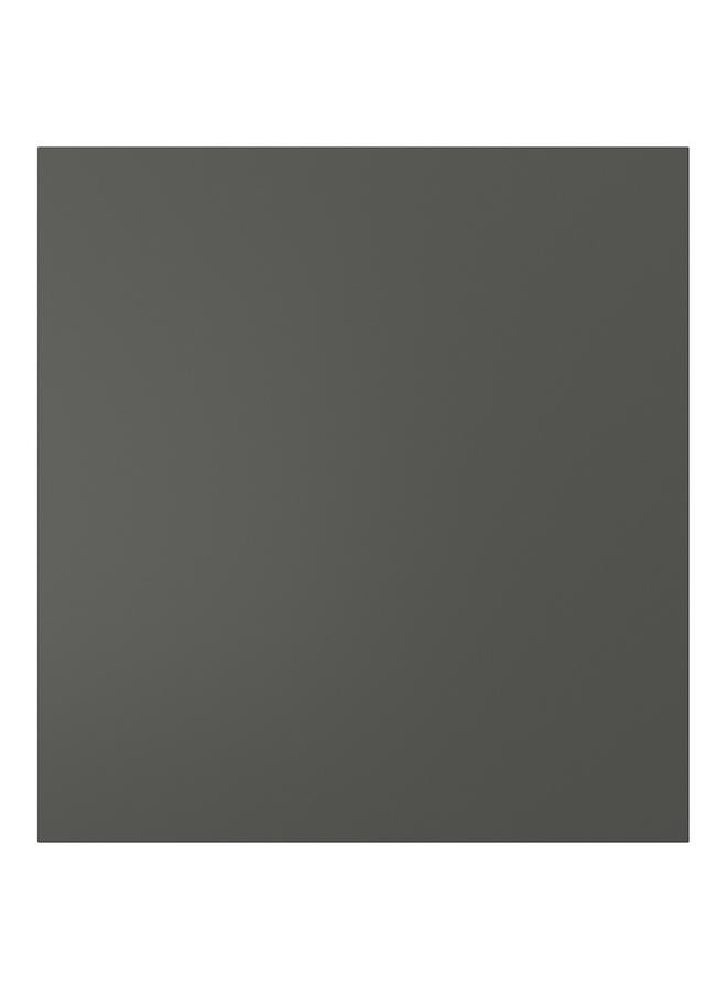 باب، رمادي غامق، 60×64 سم - Image 1