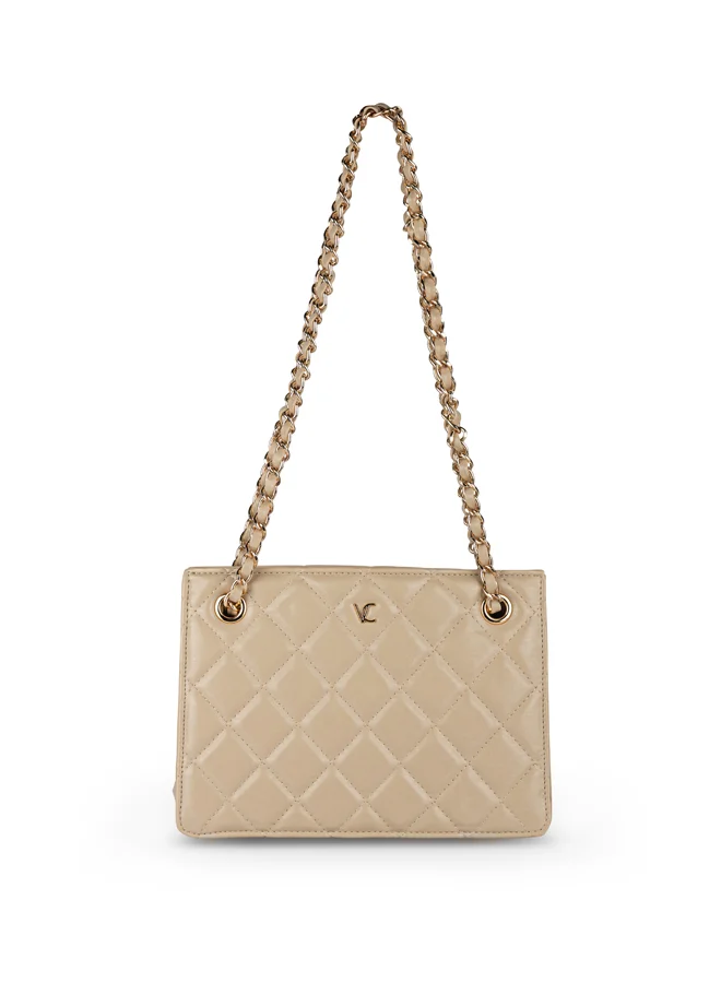 Vincci Women Quilted Chain Detailed Shoulder Bag