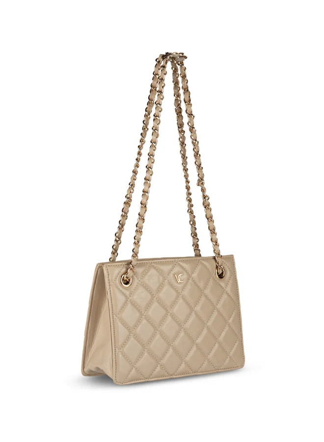 Vincci Women Quilted Chain Detailed Shoulder Bag