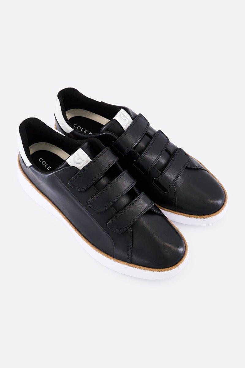 COLE HAAN Women Wide Gp Topspin Trpl Velcro Closure Casual Shoes, Black - Image 2