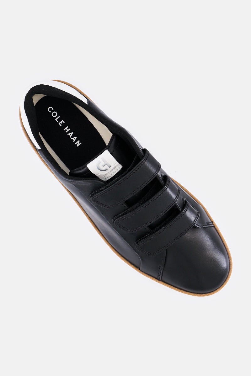 COLE HAAN Women Wide Gp Topspin Trpl Velcro Closure Casual Shoes, Black - Image 4
