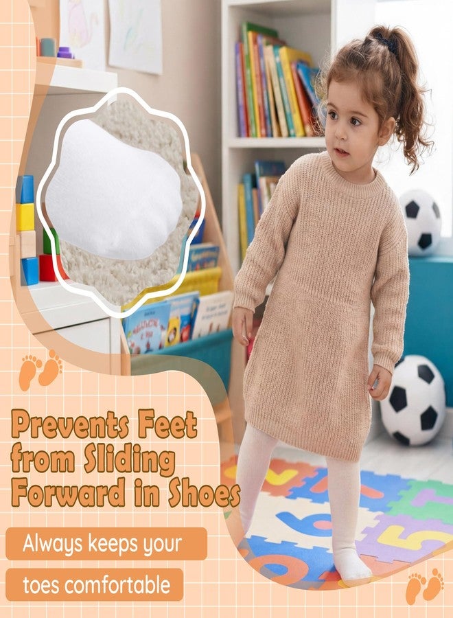 Zando Baby Tights for Girls Non Slip Grip Soft Comfortable Cotton Pantyhose Infant Seamless Leggings Toddler Thick Solid Knit Socks Warm Cute Baby Newborn Infant Stockings White M - Image 3