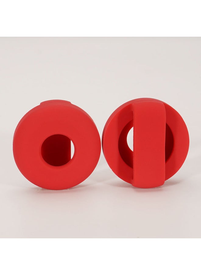 Applicable Airtag Dog Collar Protective Case Apple Tracker Positioning Pet Anti-lost Case Keychain Silicone - Image 1