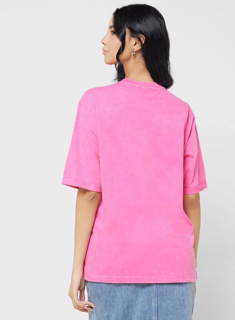 Disney Minnie Oversize Garment Dye T-Shirt - Image 2