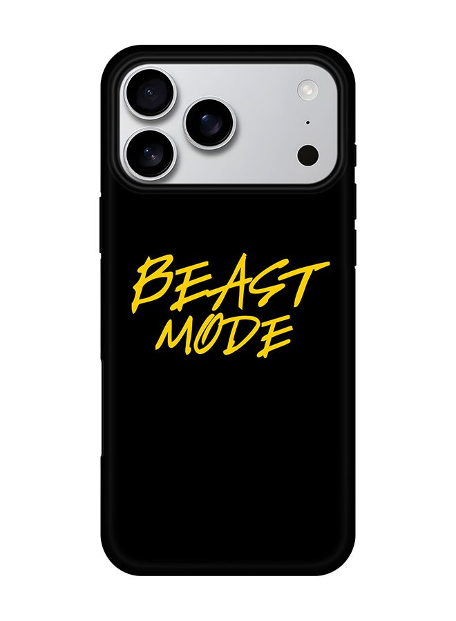 Stylizedd Tough Pro Magnetic Case for iPhone 17 Pro Max, Dual Layer hybrid PC + TPU Mobile Cover Matte - Beast Mode
