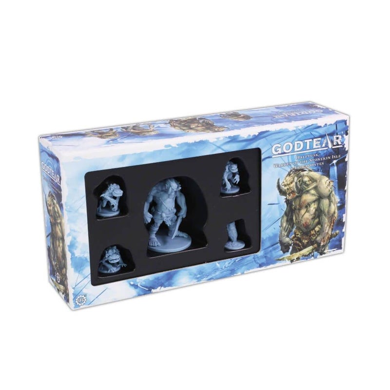 Steamforged Games Godtear Halftusk Warden of The Stonekin Isle Guardians Champions Set - Image 3