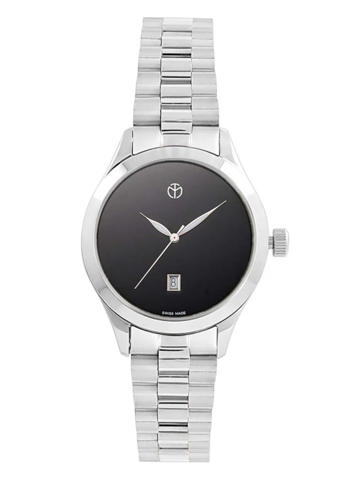 Mathey-Tissot Urban Quartz Black Dial Ladies Watch D411MNM